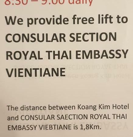 Hoang Kim Hotel Vientiane Exteriér fotografie